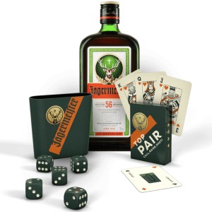 Jagermeister 35% 0,7 + Gameset