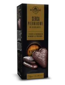 Kopernik Serca Piernikowe w Czekoladzie z Ciasta Leżakującego w Whisky J.A. Baczewski 128g