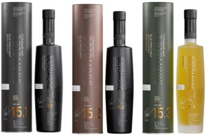 Zestaw Octomore 15 3x 0,7