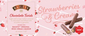 BAILEYS PALUSZKI TRUSKAWKOWE W CZEK. MLECZNEJ 107G