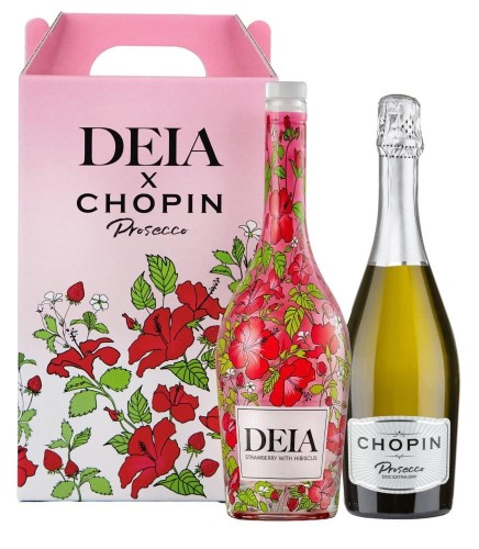 Zestaw Likier Deia 0,7 25% + Prosecco Chopin 0,75.jpg