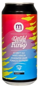 Maryensztadt Wild & Funky Ice Brett Ale White Wine BA Johanniteg Grape Pomace & Raspberry 0,44pusz.