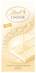 CZEKOLADA LINDOR WHITE 100 g LINDT