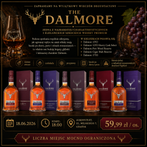Zaproszenie / Voucher na Degustację Dalmore