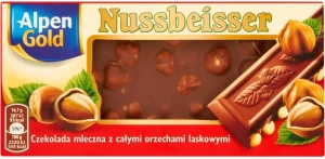 Czekolada Alpen Gold Nussbeisser 100g