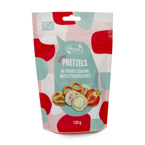 Ruta Pretzels Kulki Czekoladowe o Smaku Jogurtowym z Drobinkami Truskawek 120g.jpg