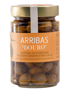 Arribas Do Douro Oliwki Bez Pestek z Czosnkiem 300g