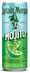 CAPTAIN MORGAN WHITE MOJITO 5% 0,25 pusz. kaucja