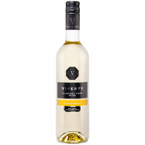 WINO BEZALKOHOLOWE VIVERTY CHARDONNAY BIAŁE PÓŁWYTRAWNE 0,75