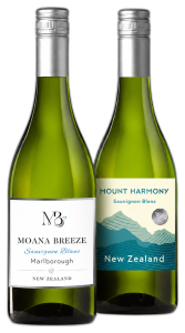 Pakiet SAUVIGNON BLANC - MOANA BREEZE + MOUNT HARMONY MARLBOROUGH 2x 0,75