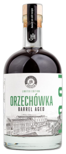 Jakob Haberfeld Limited BA Orzechówka 36% 0,5 + Drewniana Skrzynka