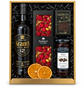 Zestaw prezentowy w pudełku Grant's 12- Artemida