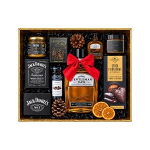 Zestaw prezentowy duży Gentleman Jack na tacy