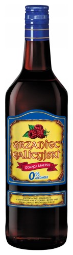 GRZANIEC GALICYJSKI GORĄCA MALINA BEZALKOHOLOWE 1L