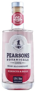 Pearsons Botanicals Gin Hibiscus & Rose 0% 0,7