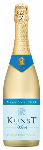 KUNST SPARKLING WINO MUSUJĄCE BEZALKOHOLOWE 0,75 białe półwytrawne