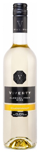 WINO BEZALKOHOLOWE VIVERTY CHARDONNAY 0% 0,75 białe półwytrawne