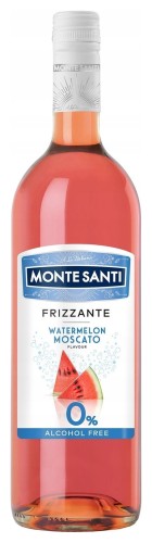 Wino Bezalkoholowe Monte Santi Watermelon Frizzante 0,75