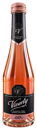 VIVERTY SPARKLING ROSE WINO BEZALKOHOLOWE 0,2 różowe półwytrawne