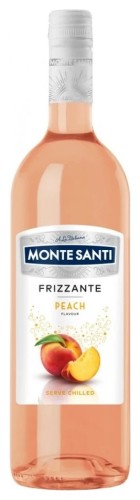 Wino Bezalkoholowe Monte Santi Peach Frizzante 0,75