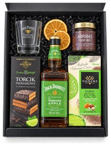 Zestaw prezentowy w pudełku Jack Apple