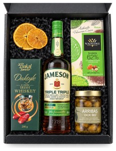 Zestaw prezentowy w pudełku Jameson Triple