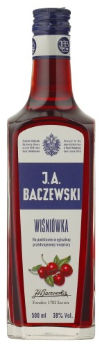 J.A. Baczewski Wiśniówka 38% 0,5