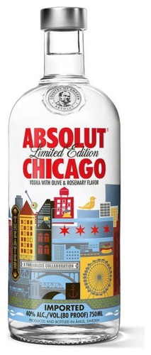 Absolut Chicago 40% 0,75
