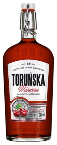 Wódka Toruńska Wiśniowa 32% 0,5
