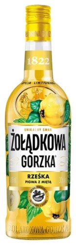 Żołądkowa Gorzka Rześka Pigwa z Miętą 30% 0,5!