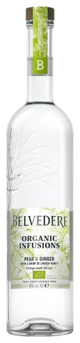 BELVEDERE ORGANIC PEAR&amp;GINGER 40% 0,7