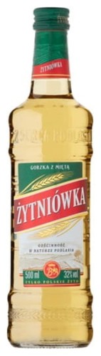 Żytniówka Gorzka z Miętą 30% 0,5