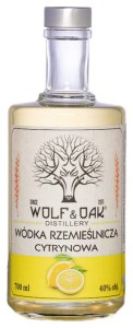 Wolf&Oak Wódka Cytrynowa 40% 0,7