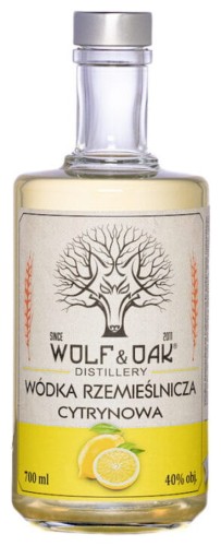 Wolf&amp;Oak Wódka Cytrynowa 40% 0,7