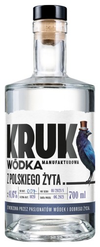 Wódka Kruk z Polskiego Żyta 41,6% 0,5