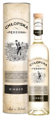 Chłopska Pędzona Bimber 2015 43% 0,5 TUBA