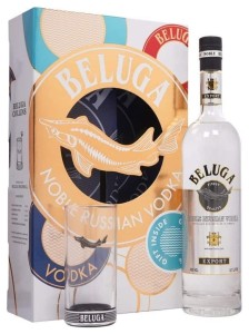 Beluga 40% 0,7 + szklanka