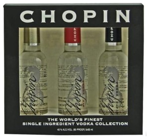Chopin 3x0,05 40% (Chopin Potato, Chopin Rye, Chopin Wheat)