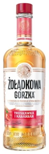 ŻOŁĄDKOWA TRUSKAWKA Z RABARBAREM 25% 0,5