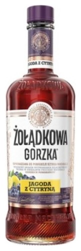 Żołądkowa Gorzka Jagoda-Cytryna 25% 0,5