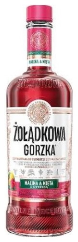 Żołądkowa Gorzka Malina&amp;Mięta z Cytryną 25% 0,5