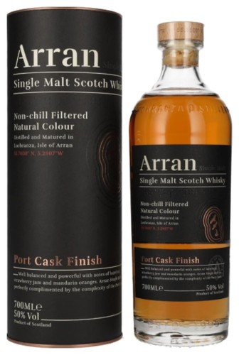 Arran Port Cask Finish 50% 0,7