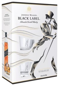 Johnnie Walker Black 0,7 + szkl.