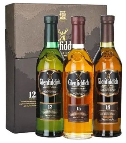 GLENFIDDICH MIX 40% 3x200ml