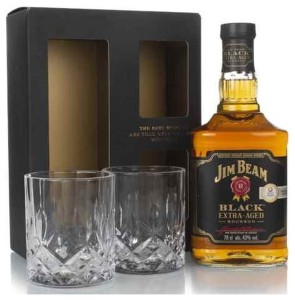 Jim Beam Black 43% 0,7 +2szkl.