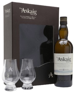 ASKAIG 8YO 45,8% 0,7 + GLASS
