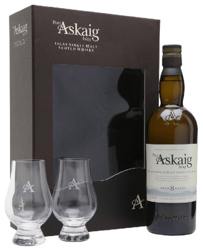ASKAIG 8YO 45,8% 0,7 + GLASS