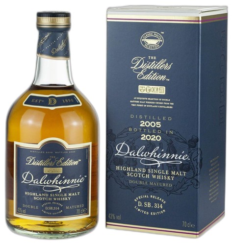 DALWHINNIE DISTILLERS EDITION 2005/2020 43% 0,7