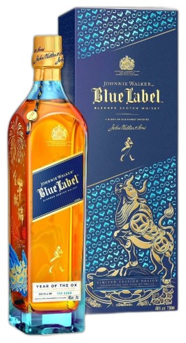 Johnnie Walker Blue Year Of OX 0,7