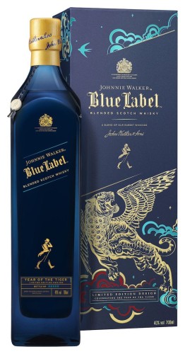 JOHNNIE WALKER BLUE CNY TIGER 40% 0,7